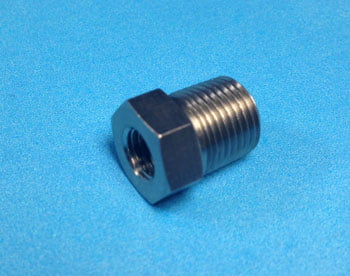 1/8 pipe bleed screw adapter (stainless steel)