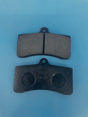 1 Set of 4 Lamb Brake Pads for #1602 Caliper (Steel Rotors ONLY)