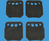 LAMB FRONT CARBON PADS FOR #1620 CALIPERS (SET OF 4 PADS)