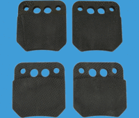 Brake Pads LAMB FRONT CARBON PADS FOR #1620 CALIPERS (SET OF 4 PADS)