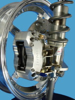 Lamb Components 4 Piston Caliper Strut Brake System