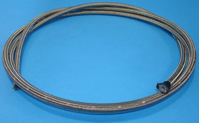 -3 braided Teflon brake line (per foot)