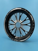 WELD BLACK #784B-15100 V-SERIES BOLT-ON FRONT WHEEL (PRO STOCK) MUST BE PURCHASED WITH BRAKE KIT