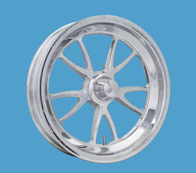 Weld Racing Full Throttle Spindle Mount Wheel "Polished"